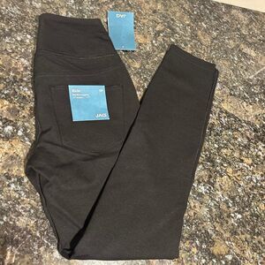 NWT Jag Ricki Mid Rise Legging Black Stretch Womens 0 Petite NEW!